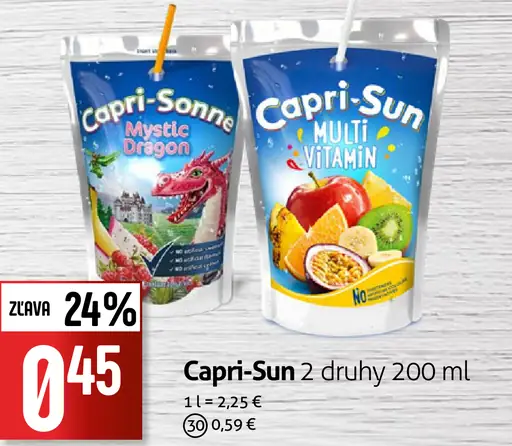Capri-Sun nápoje