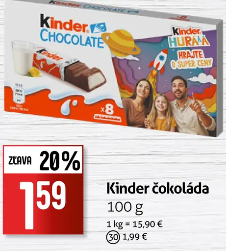 Kinder čokoláda