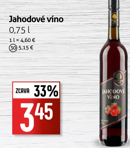 Jahodové víno