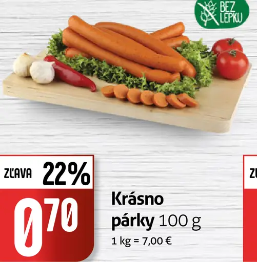 Mecom Krásno párky