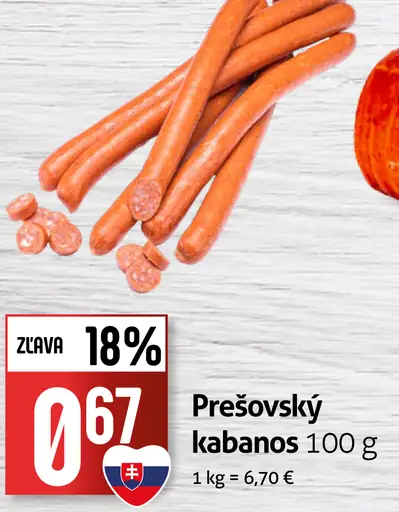 Prešovský kabanos