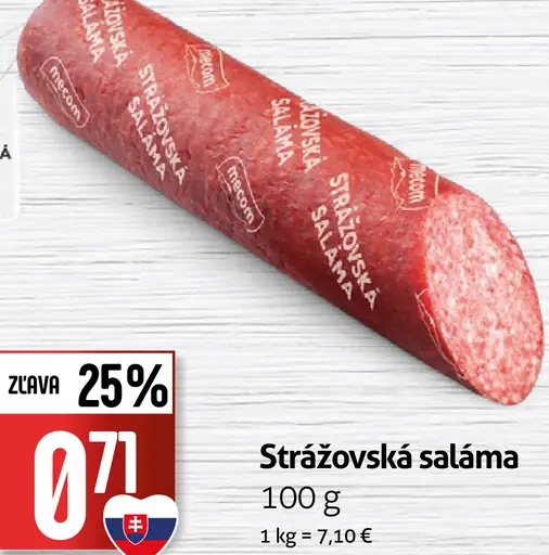 Mecom Strážovská saláma