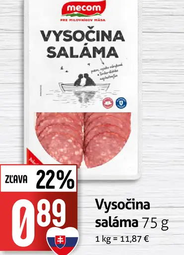 Mecom Vysočina saláma