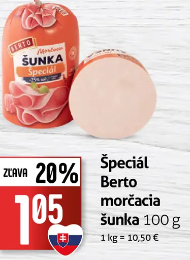 Berto Špeciál šunka bravčová
