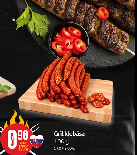 Gril klobása