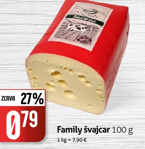 Family švajčiar syr