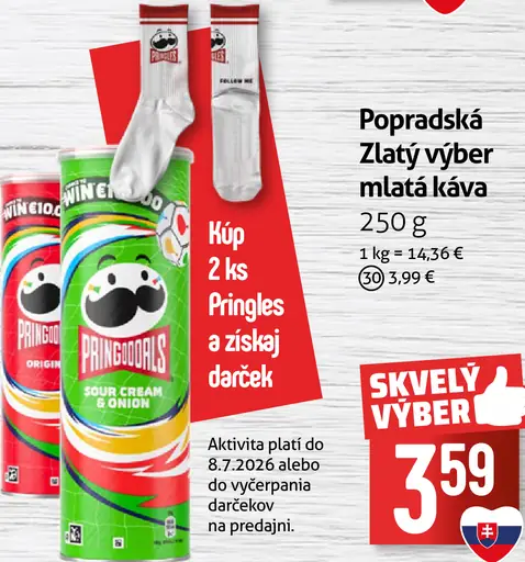 Pringles zemiakové lupienky 2 druhy