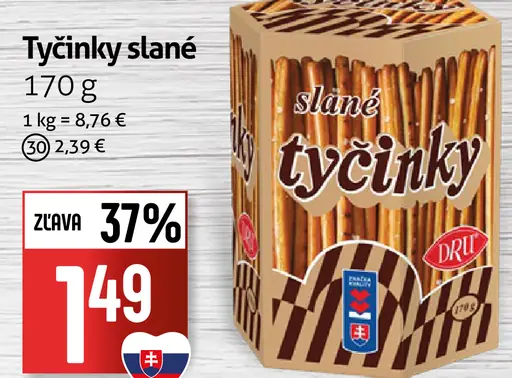 Slané tyčinky