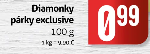 Diamonky párky exclusive