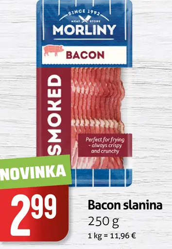 Morliny Bacon slanina