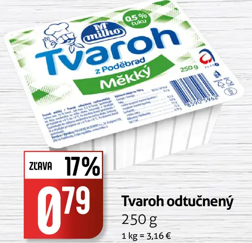 Tvaroh odtučnený