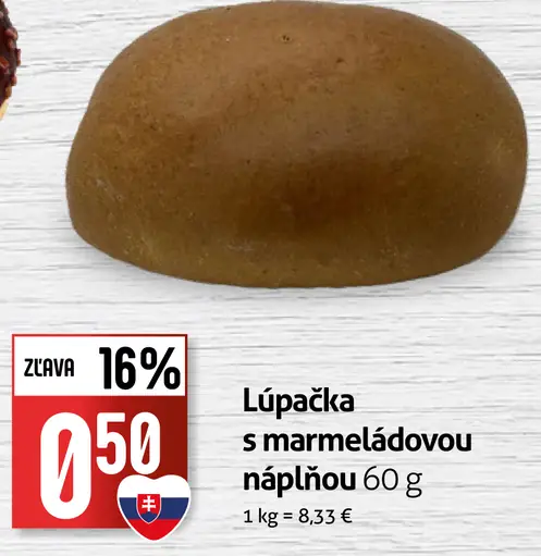 Lúpačka s marmeládovou náplňou