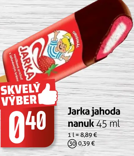 Jarka jahoda nanuk