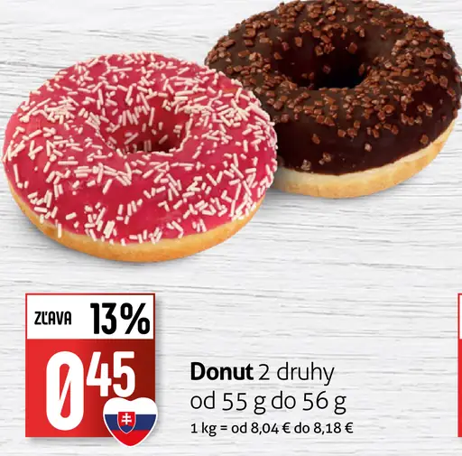 Donut 2 druhy