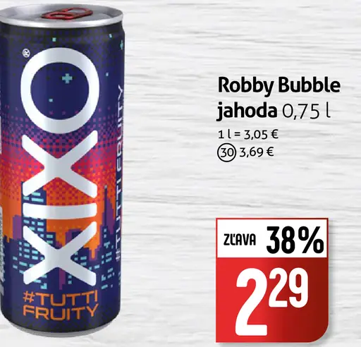 Robby Bubble jahoda