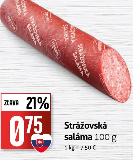 Mecom Strážovská saláma