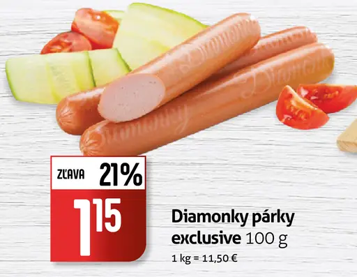 Diamonky párky exclusive