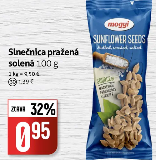 Mogyi slnečnica pražená solená