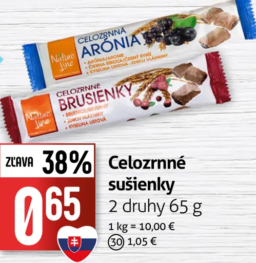 Celozrnné sušienky