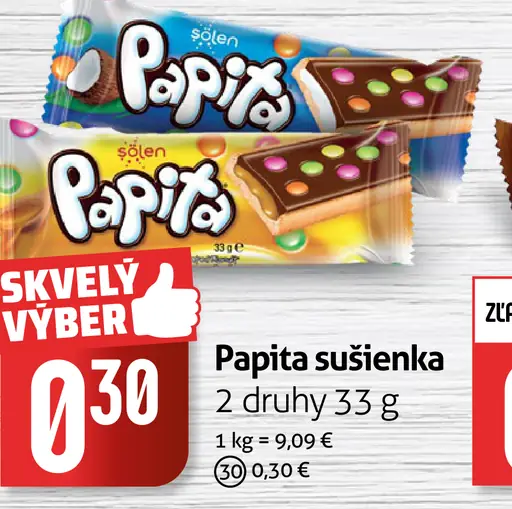 Papita sušienka