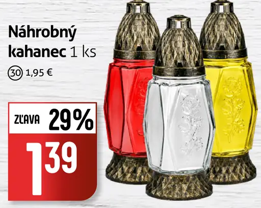 Náhrobný kahаnec farebný