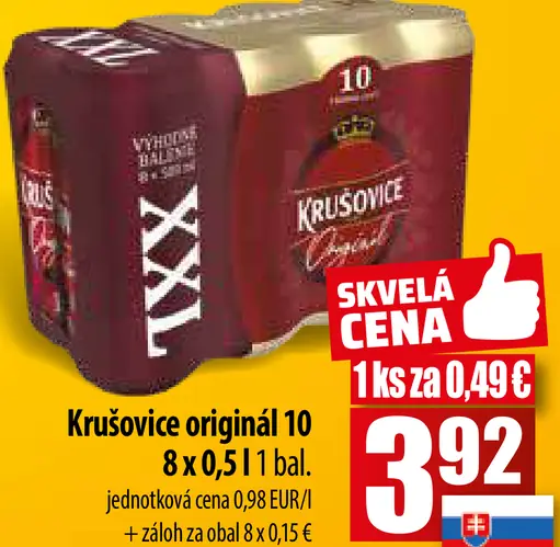 Krušovice originál