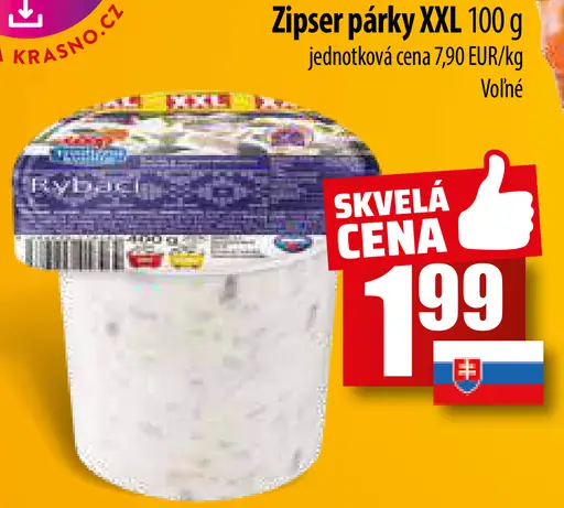 Zipser párky XXL