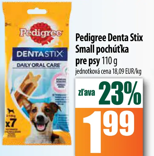 Pedigree Denta Stix Small pochútka pre psy