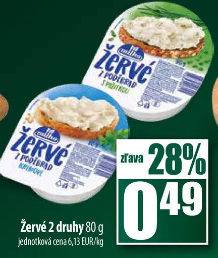 Žervé 2 druhy