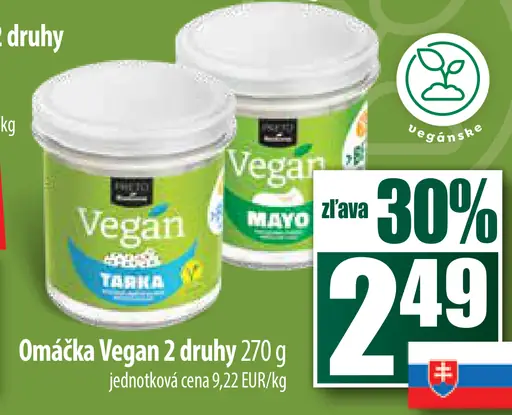 Omáčka Vegan Tárka