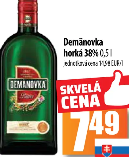 Demänovka horká