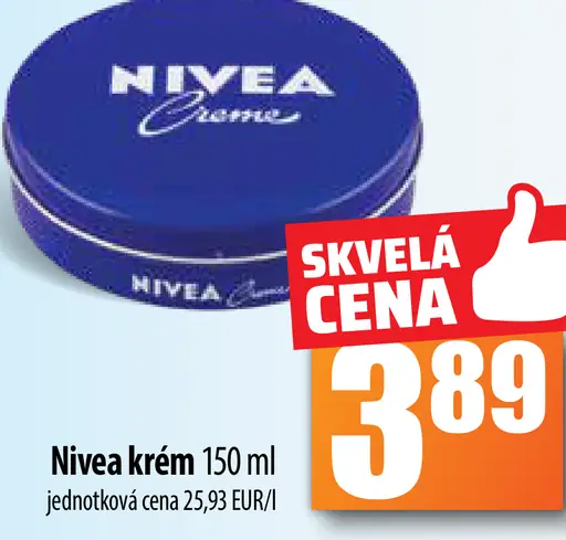 Nivea krém