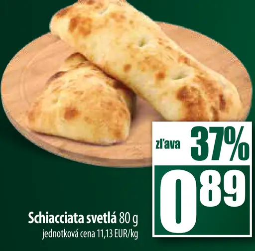 Schiacciata svetlá