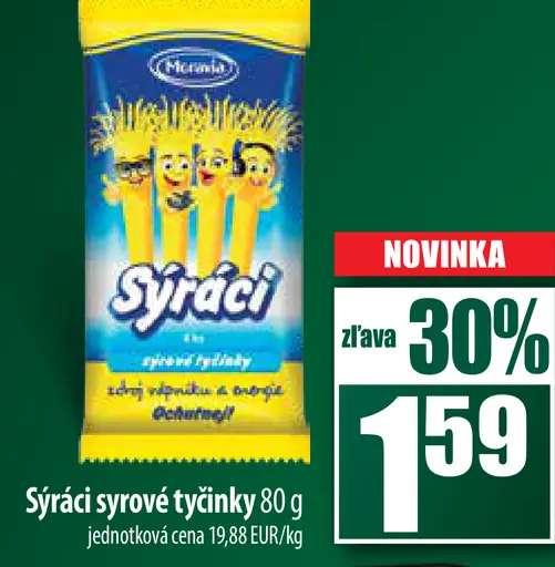 Sýráci syrové tyčinky