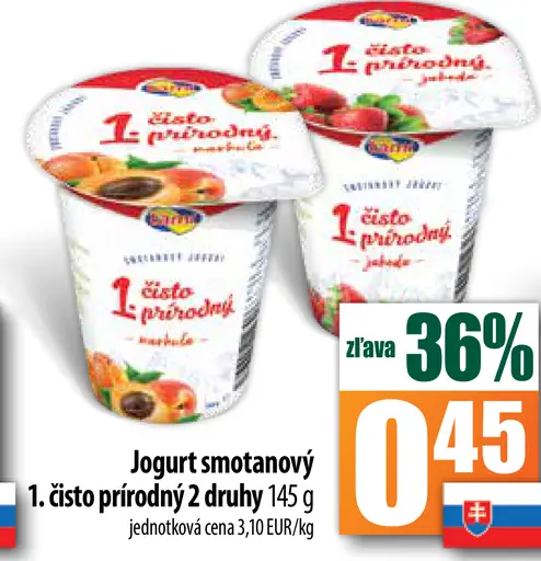 Jogurt smotanový