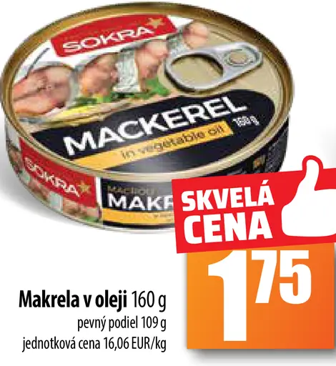 Makrela v oleji