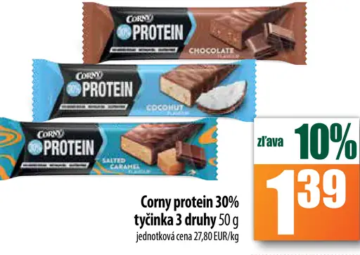 Corny protein 30% tyčinka