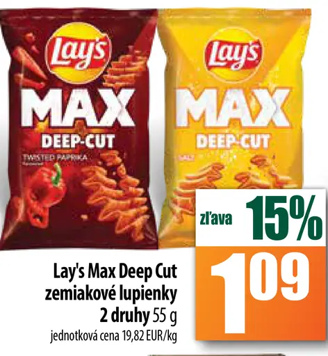 Lay's Max Deep Cut