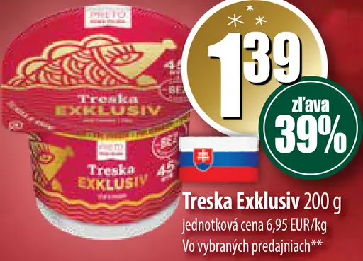 Treska Exkluzív