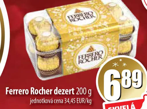 Ferrero Rocher dezert