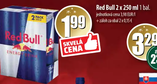 Red Bull 2 x 250 ml