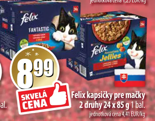 Felix kapsičky pre mačky