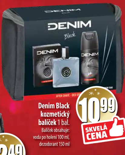 Denim Black kozmetický balíček