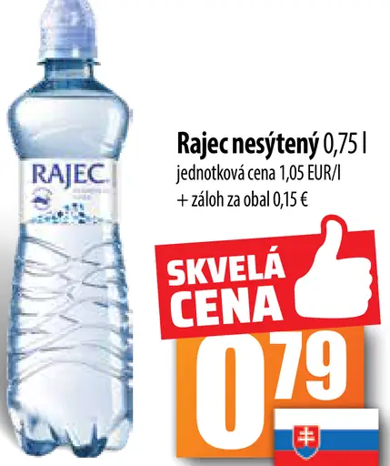 Rajec nesýtený