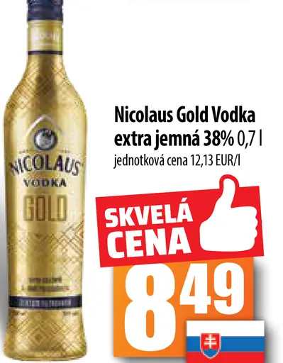 Nicolas Gold Vodka