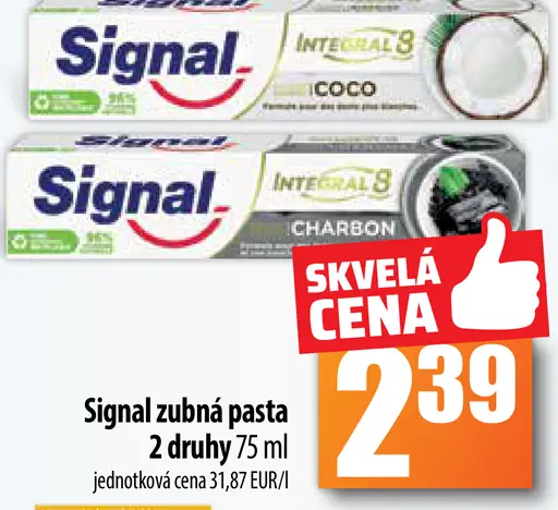 Signal zubná pasta