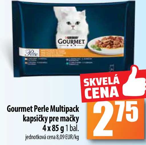 Gourmet Perle Multipack kapsičky pre mačky