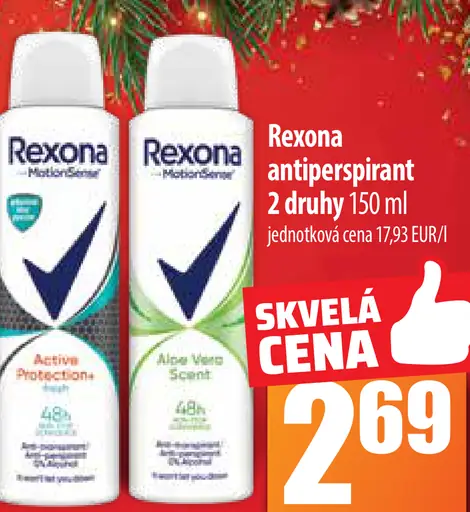 Rexona antiperspirant