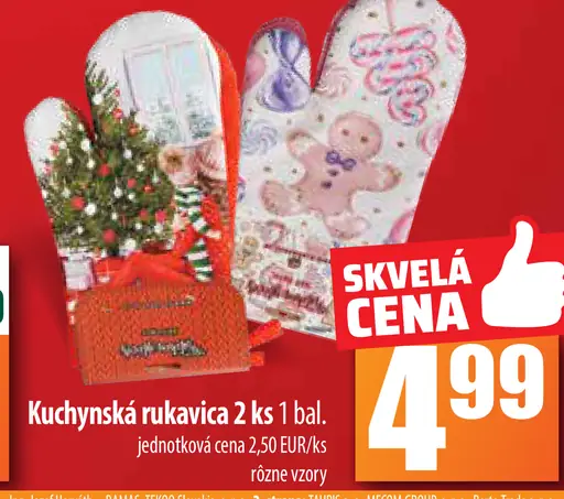 Kuchynská rukavica