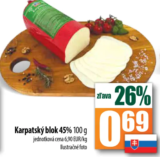 Karpatský blok 45%